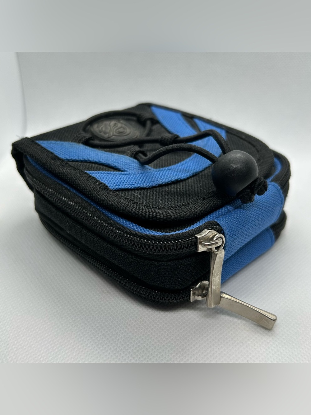 Nintendo Gameboy Advance GBA SP Black Blue Carrying Case Traveler Bag Pelican - Picture 4 of 8